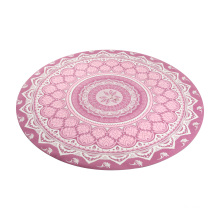 Yugland coloré rond nouveau de nouveaux produits rectangle en daim nez rond des tapis de yoga rond